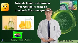 Sucos de limão e laranja emagrecem [upl. by Alekin]