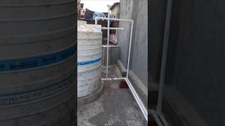 Water tank fitting line 🛠🛠🚿🚿🚽plumbingbrand supremeconstruction plumbing watertank [upl. by Del]