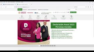 DECLARACION ANUAL PERSONAS FÍSICAS 2024  VISOR ANUAL 2023  SUELDOS Y SALARIOS [upl. by Renae900]