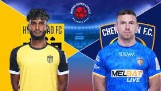 isl live  Hyderabad FC vs Chennaiyin FC Live [upl. by Blithe]