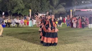 Navratri Garba dance  dakla  dholida  jhume re gori  khalasi  Nikhil parekh choreography [upl. by Guildroy]