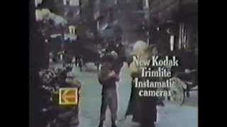 70s Ads Kodak Trimlite Instamatic Cameras [upl. by Dlnaod]