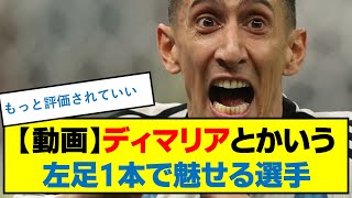 【動画】ディマリアとかいう左足1本で魅せる選手 [upl. by Lettie]