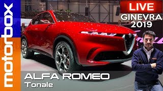 Alfa Romeo Tonale 2019  Che spettacolo il nuovo SUV compatto del Biscione [upl. by Earvin]