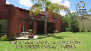 Venta Casa Fraccionamiento La Concepción Buenavista – Zavaleta Pue Pepe Oportunidades Inmobiliarias [upl. by Esenaj190]