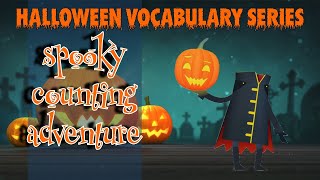 Jack the Knight’s Spooky Halloween Counting Adventure  Halloween Vocabulary [upl. by Amarillis474]