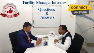 Facility Manager Interview  Facility Manager Interview Questions and Answers [upl. by Gennie]