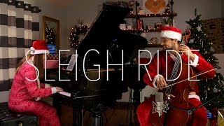 Sleigh Ride Cello  Piano Cover  Brooklyn Duo [upl. by Mathew]