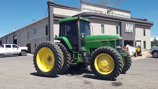 TRACTOR JOHN DEERE 7800 [upl. by Ravens]