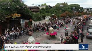 Definida a data da Páscoa em Gramado 2024 [upl. by Aillemac718]