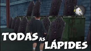 LOCAL EXATO DAS LÁPIDES SEM HALLOWEEN E COMO ENTRAR DEPOIS DE ZERAR O BULLY PS4 [upl. by Keith739]