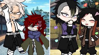 Younger siblings VS older siblings 😮🤔 demon slayer Gacha club [upl. by Prosser]