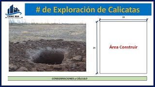 ¿Cómo Calcular el Número de Calicatas  FÁCIL y RÁPIDO [upl. by Burns]