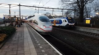 Diverse NS treinen op verschillende treinstations in Nederland [upl. by Yralam]