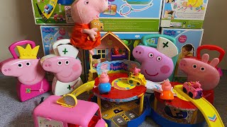 48 Minutes Satisfying with Unboxing Cute Peppa Medic Case Peppa Pig House Compilation Review Toys [upl. by Epoh]