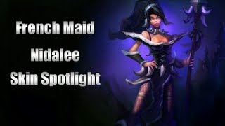 NEW French Maid Nidalee Skin Spotlight [upl. by Jarnagin]