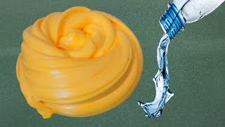 Water Slime 3 💦 No Glue No Borax 💦 Testing Water Fluffy Slime Recipes [upl. by Tamberg]