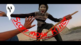 Scary mask killer in haunted building escaping pov [upl. by Norene]