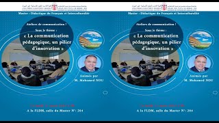 Ateliers de communication pédagogique et question dinnovation [upl. by Scheer879]