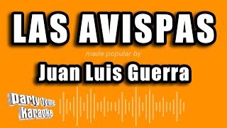 Juan Luis Guerra  Las Avispas Versión Karaoke [upl. by Rosella]