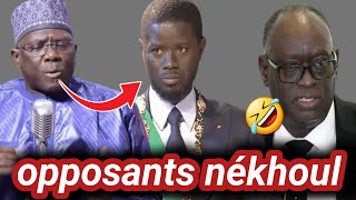 🤣 Moustapha diakhaté et maître elhadji diouf bassirou diomaye faye dougnouko dara mok ousmane sonko [upl. by Airdnassac766]