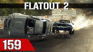 Lets Play FlatOut 2 159  Ruhiger Start in den Cup der an Fahrt aufnimmt [upl. by Odlareg]