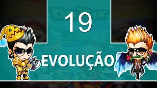 DDTANK  SORTEIO DA CONTA CapsLockTX  EVOLUÇÃO 19 [upl. by Yxor]