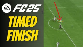 How to Timed Finish in EA FC 25 [upl. by Keffer457]