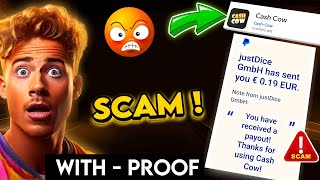 Is Cash Cow app legit 😡 Cash cow app Payment Proof proof [upl. by Dworman]