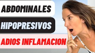 DESPÍDETE DE LA INFLAMACIÓN ✅ Abdominales Hipopresivos  Para Reducir Cintura [upl. by Ihsoyim]