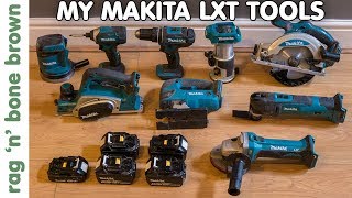 My Makita Cordless LXT Tools Review [upl. by Lzeil]