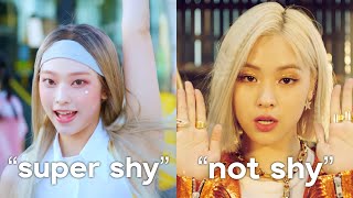 opposite lyrics in kpop songs [upl. by Suoirrad]