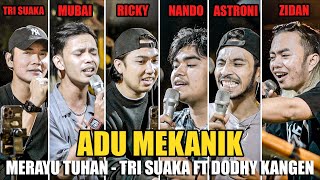 Adu Mekanik Merayu Tuhan Live Ngamen Tri Suaka Zidan Nando Astroni Mubai Ricky [upl. by Dao]