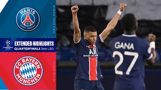 Paris SaintGermain vsBayern Munich Extended Highlights  UCL on CBS Sports [upl. by Sollars]