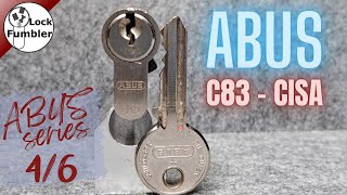 ABUS C83Cisa picked and gutted pt 4 in Abus door lock expedition 286 [upl. by Doll919]