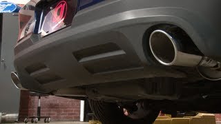 20152016 Mustang GT Roush AxleBack Exhaust [upl. by Knowland]