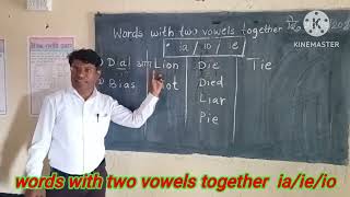 How to read words with two vowels iaieio [upl. by Jennette]