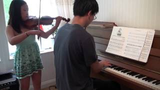 Idas sommarvisa violin and piano [upl. by Ayoras725]