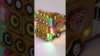 DIY Mini DJ Truck Gauri Ganesh DJ Light Kaalimata  Wedding DJ Durga Pooja DJ Trolley Big DJshorts [upl. by Atina]