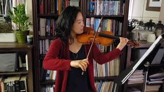 Andantino Violin Duet Suzuki Bk 1  Play Along [upl. by Anelas]