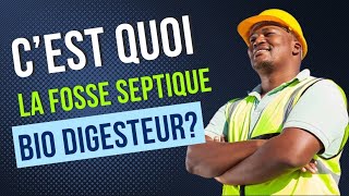 Protegez votre environnement optez pour la fosse septique bio digesteur [upl. by Lyon]