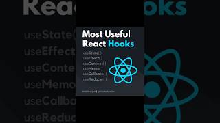 What Are The MOST Useful React Hooks feedshorts coding javascriptdev python [upl. by Andrews]