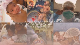 REAL BIRTH VLOG  REPEAT CSECTION 38 WEEKS  WELCOME BABY SERENITY  POSITIVE BIRTH EXPERIENCE [upl. by Wolk931]