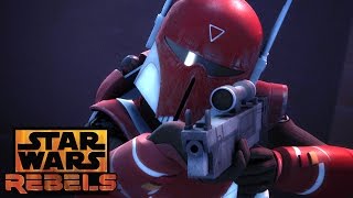 Escape the Imperial Mandalorians  Star Wars Rebels  Disney XD [upl. by Onahpets]