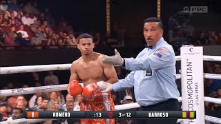 SHOCKER ROLLY ROMERO VS ISMAEL BARROSO FULL FIGHT REVIEW BY DBN [upl. by Kronick]