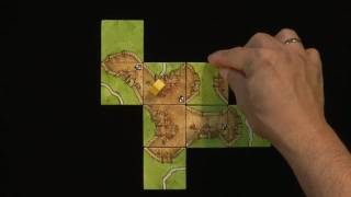 How to play Carcassonne  pt 1 of 2  base set [upl. by Karole]