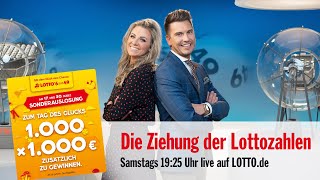 Live  Die Ziehung der Lottozahlen am 20032021 [upl. by Pelletier]