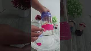 Look at the output of my art shorts art painting glassbottledecoration flowerpot [upl. by Kathleen]