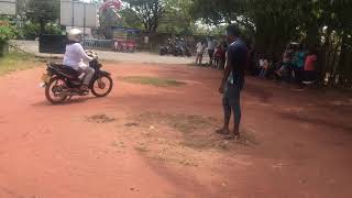 Motobike trail srilanka ragama sahana learners driving test [upl. by Moselle]