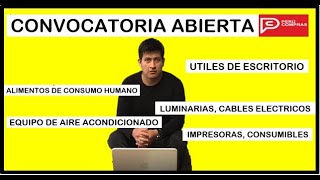 COMO INSCRIBIRME Y SABER LAS ETAPAS DE CONVOCATORIA EN PERÚ COMPRAS FACIL Y PRACTICOperu negocio [upl. by Flowers]